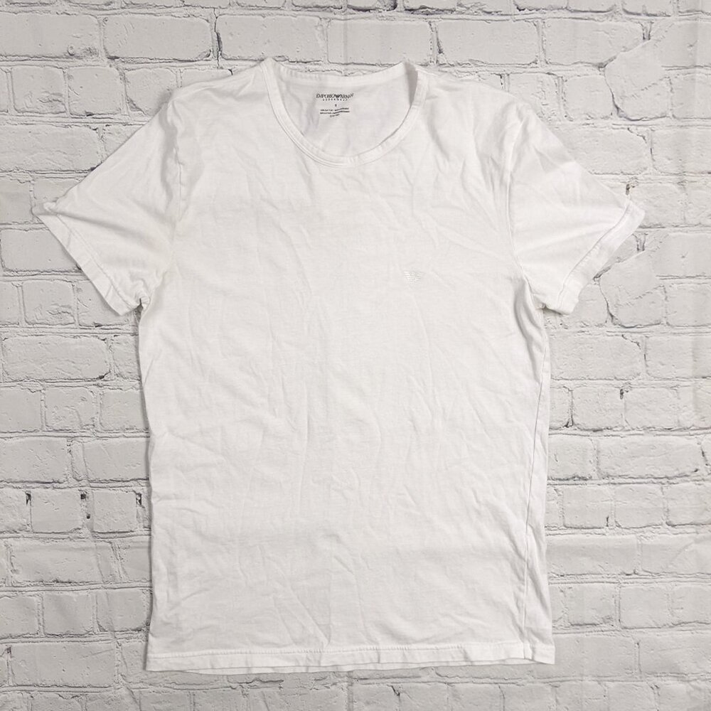 EMPORIO ARMANI WHITE UNDERSHIRT SIZE SMALL